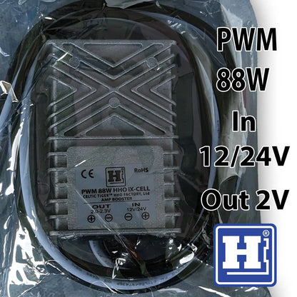 HHO PWM 88W Waterproof 12/24V to 2V Freq. 117,500 Hz - www.HHOKIT.ie