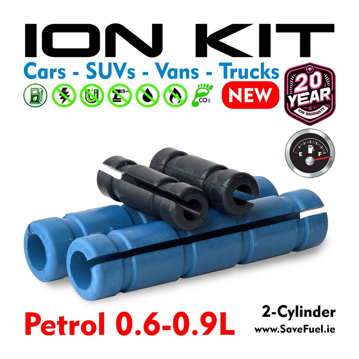 Ion kit for car boat 0.6-0.9L petrol 2-Cylinder engine 3H® HHO FACTORY, Ltd